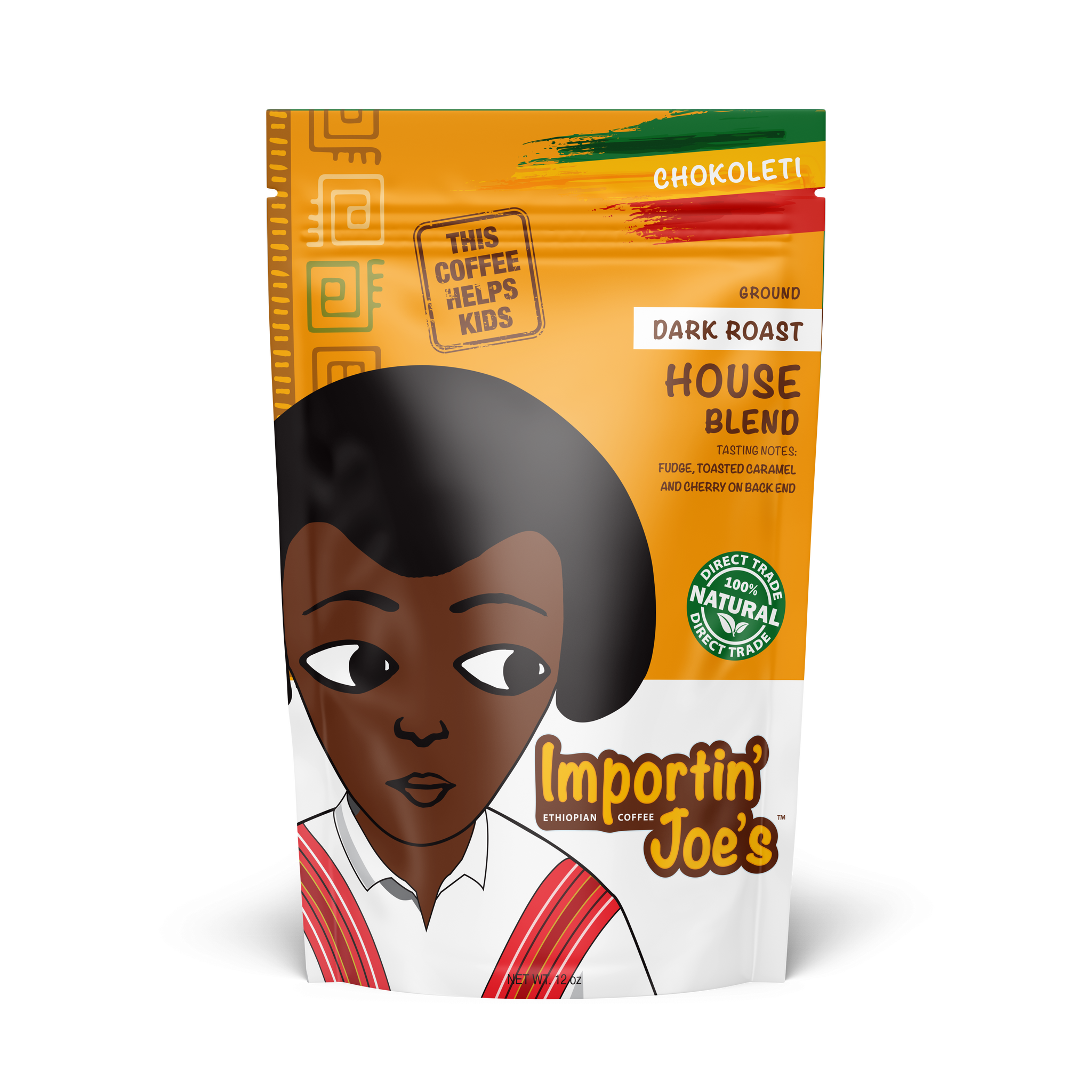 Chokoleti - Dark Roast – Importin' Joe's Ethiopian Coffee